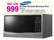 Samsung 30Ltr Silver Electronic Microwave Oven ME9114S