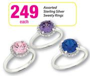 Assorted Sterling Silver Sweety Rings-Each