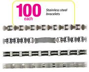 Stainless Steel Bracelets-Each