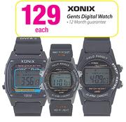 Xonix Gents Digital Watch-Each
