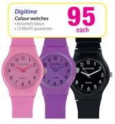 Digitime Colour Watches-Each