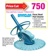 Baracuda Pacer Head Pool Cleaner