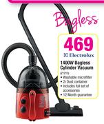 Electrolux 1400W Bagless Cylinder Vacuum Z1213