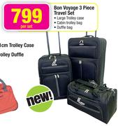 Bon Voyage 3 Piece Travel Set