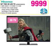 Hisense 55" FHD 3D LED TV LEDN55K366X3D
