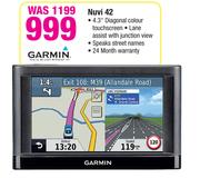 Garmin Nuvi 42