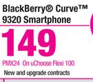 Blackberry Curve 9320 Smartphone-On uChoose Flexi 100