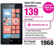 Nokia 520 Lumia Smartphone-On uChoose Flexi 100