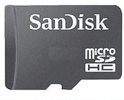 SanDisk Micro SD HC 16GB
