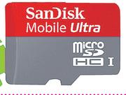 SanDisk Mobile Ultra Micro SD HC I 16GB