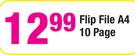 Flip File A4 10 Page