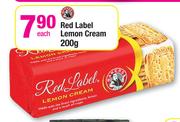 Red Label Lemon Cream-200g