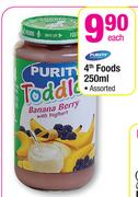 Purity 4th Foods Assorted-250ml