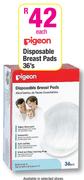 Pigeon Disposable Breast Pads-36's