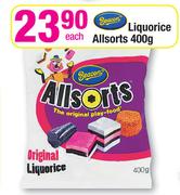 Liquorice Allsorts-400g