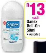Sanex Roll-On Assorted-50ml