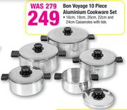 Bon Voyage 10 Piece Aluminium Cookware Set