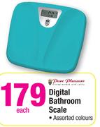 Pure Pleasure Digital Bathroom Scale-Each