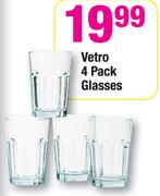 Vetro 4 Pack Glasses