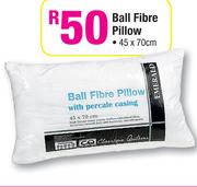 Ball Fibre Pillow 45x70Cm