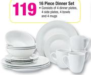 16 Piece Dinner Set