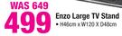 Enzo Large TV Stand-H46cmxW120xD48cm