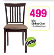 Mia Cushioned Seat Dining Chair 