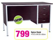 Spice Desk-H75 x W120 x 60cm