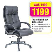 Texas High Back Office Chair