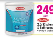 Plascon Kitchens & Bathrooms - 2.5L