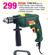  Ryobi 710W Drill HID-710