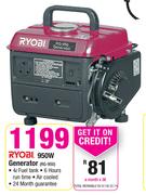 Ryobi 950W Generator RG-950
