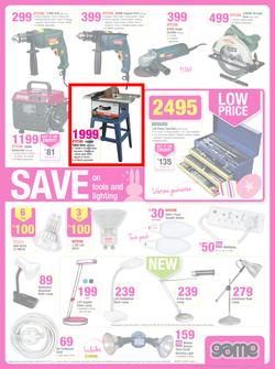 Special Ryobi 1500W Table Saw HBT-255L 