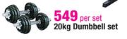 Dembbell Set-20kg Per Set