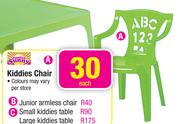 Kiddies Chair Each