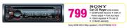 Sony Car CD Player  CDX-G1050U