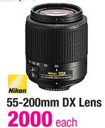 55-200mm Nikon DX Lens