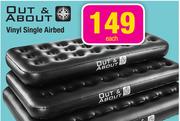 Out & About Vinyl Single Airbed