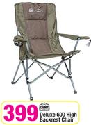 Camp Master Deluxe 600 High Backrest Chair