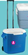 28qt/26L Wheeled Cooler Box