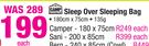 Camp Master Sleep Over Sleeping Bag-Each