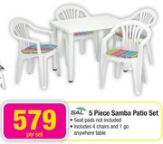  SAL 5 Piece Samba Patio Set