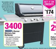 Cadac 4 Burner Mercury Gas Barbecue