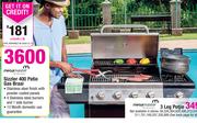 Megamaster Sizzler 400 Patio Gas Braai