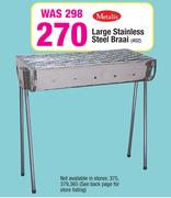 Metalix Large Stainless Steel Braai