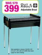 Out & About Adjustable Braai