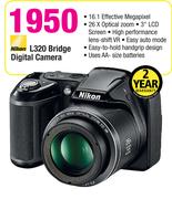 Nikon L320 Bridge Digital Camera