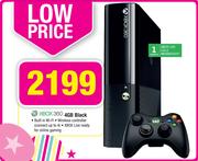  XBOX 360 4GB Black