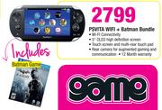 PSVITA Wi-Fi + Batman Bundle