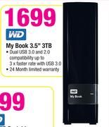 WD My Book 3.5" 3TB 